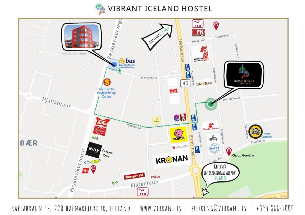 Vibrant Iceland Hostel Hafnarfjörður Eksteriør bilde